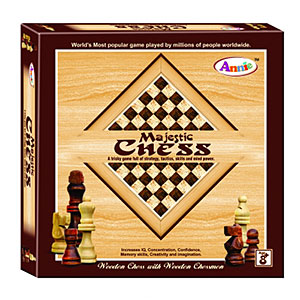 Annie Majestic Wooden Chess
