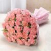 bouquet of 20 Peach Carnations