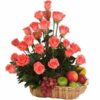 Rosy Fruit Basket