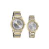 Sonata Pairs Analog Silver Dial Unisex's Watch