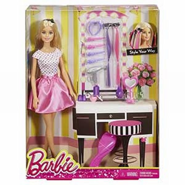 Barbie Hair Accessories Set