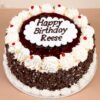 Birthday Black Forest Cake