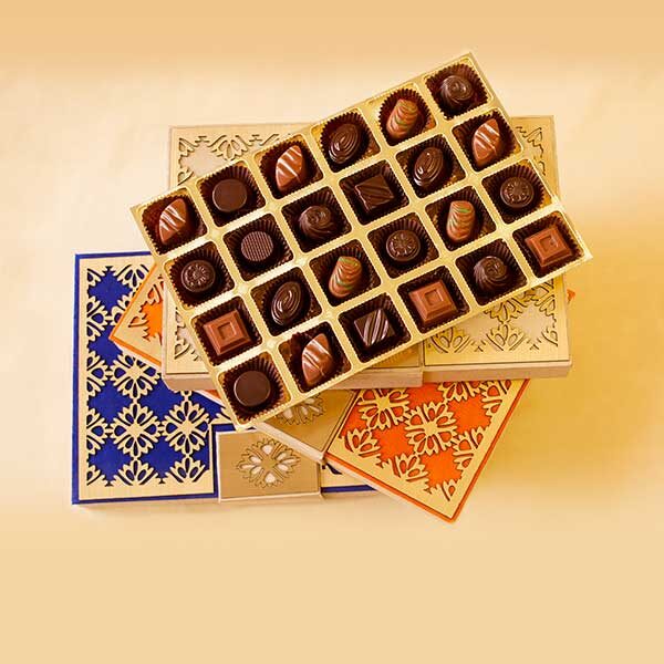Classic Chocolate Truffles Diwali Designer Box of 24