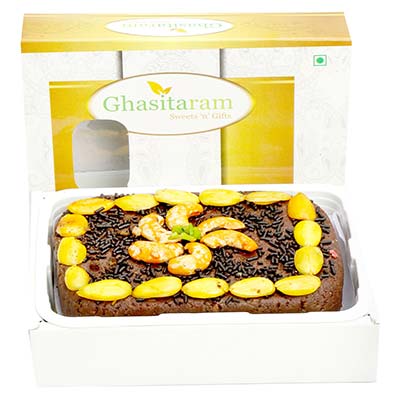 Chocolate Dry-fruit Mithai Cake