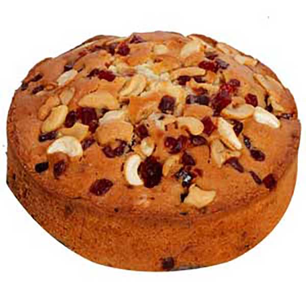 Buy Christmas Eggless Dry Fruit Cake Online | Gifts2IndiaOnline