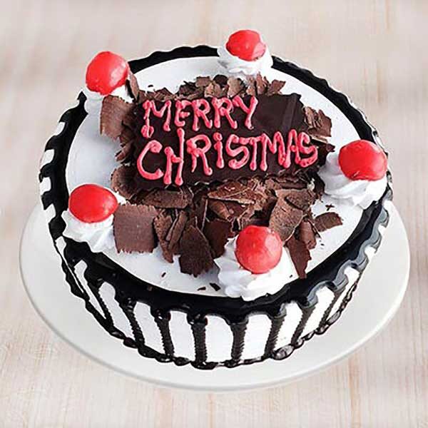 Christmas Five Star Black Forest Cake