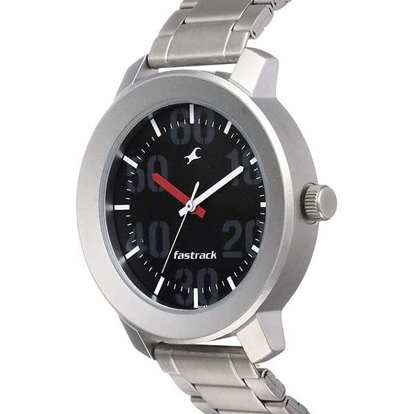 Fastrack Casual Analog Black Dial Men's Watch