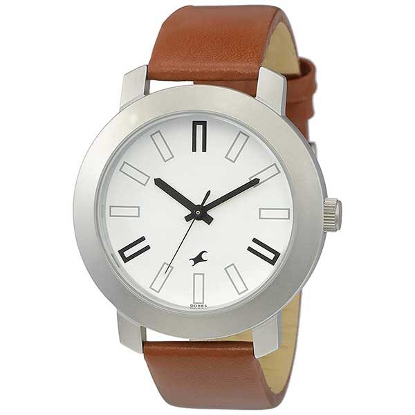 Fastrack Casual Analog White Dial Watch for Men