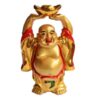 Feng Shui Laughing Buddha with Ingot Gold