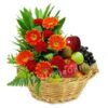 Midnight Fruits & Flower Basket