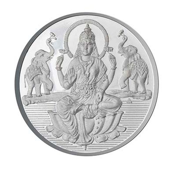 10 Grams Lakshmi Silver Coin