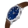 Sonata Smart Plaid Analog Blue Dial Men's Watch