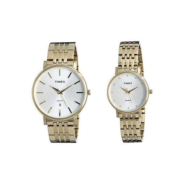 Timex Analog Silver Dial Unisex Watch