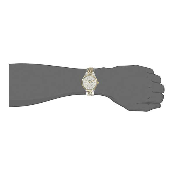 Timex Analog Silver Dial Men's Watch