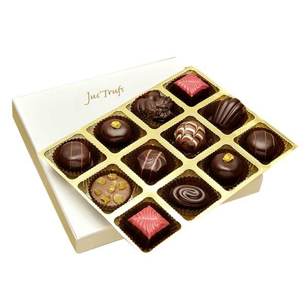 Luxury Assortment of Chocolate Truffles box of 12