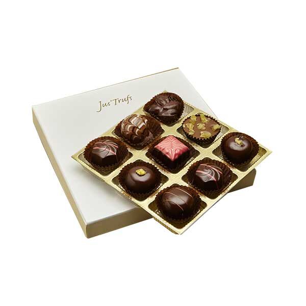 Luxury Assortment of Chocolate Truffles box of 9