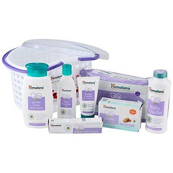 Buy mind blowing himalaya baby care basket with kitty soft toy in  Bangalore, Free Shipping - redblooms