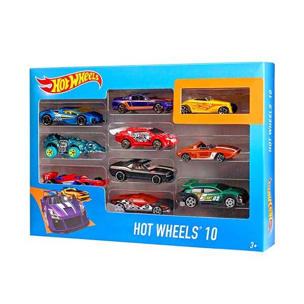 Hot Wheels Ten Car Gift Set