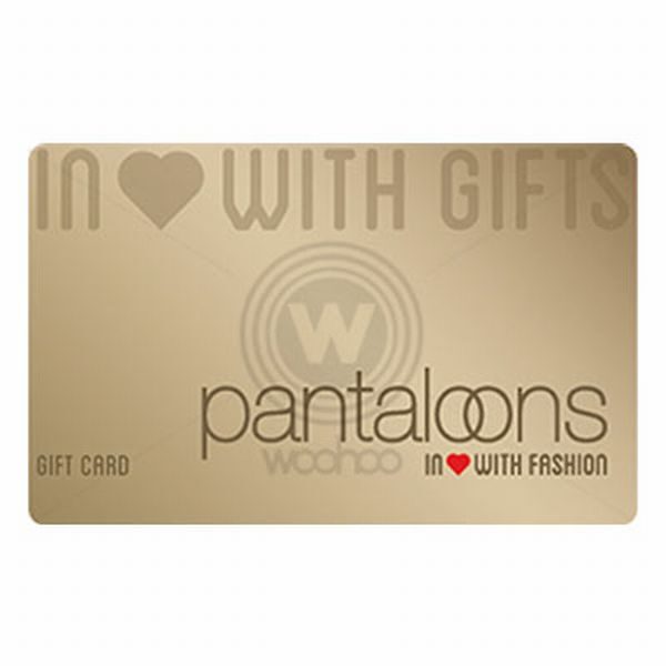 Pantaloons Trend Setter Gift Card Rs 10000