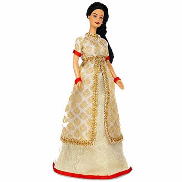 Barbie Indian Visit Taj Mahal
