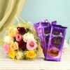 Combo of Chocolates & Roses