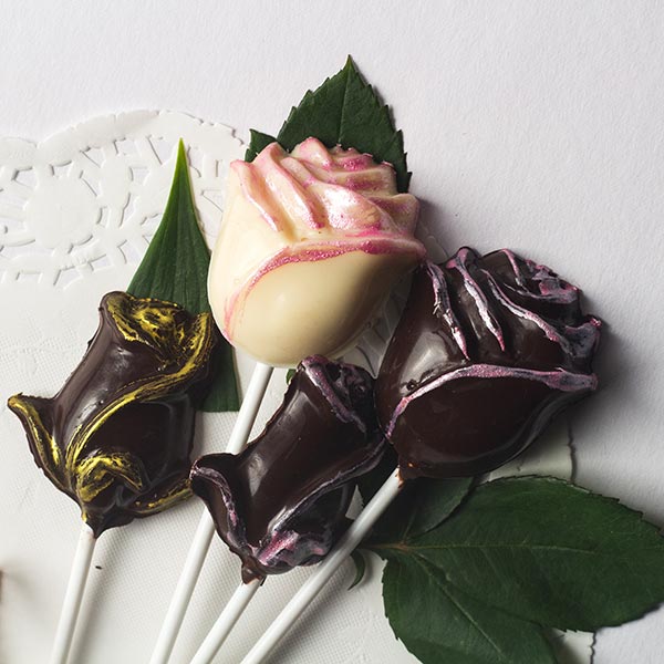 Chocolate Rose Valentines Bouquet