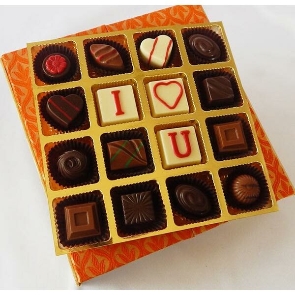 Romantic Elegant Valentine Chocolate Box