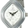 Titan Analog Silver Dial Women's Watch
